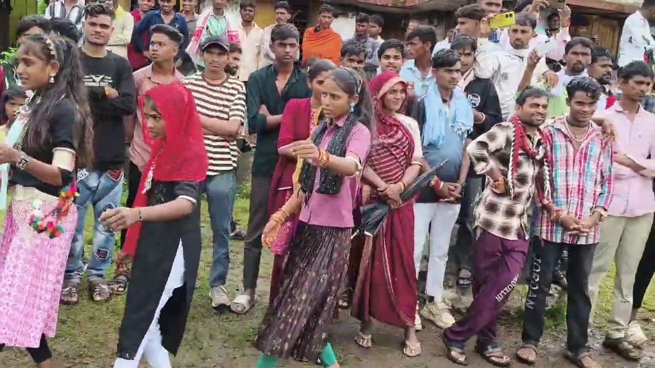 AT घुल्यापानी MP नवाई गरबा at ghulyapani garba full day garba dance 