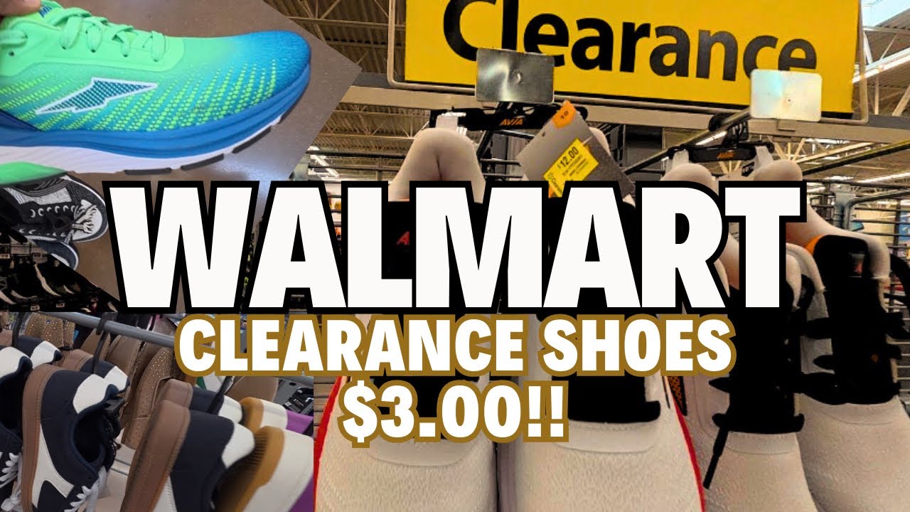 Walmart Is Basically Giving Shoes Away! $3.00 Clearance Shoes 