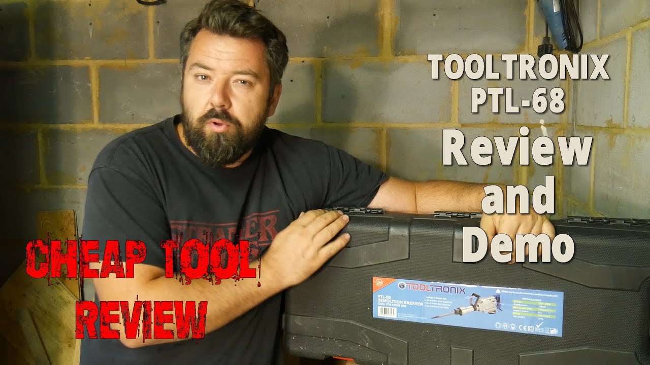 Cheapest Concrete Breaker on Ebay - Is it worth it? - Tooltronix PTL-68