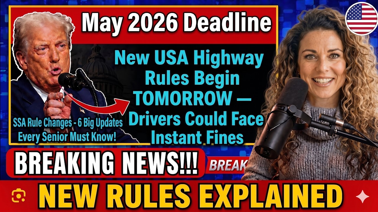 🚨 URGENT  New USA Highway Rules Begin TOMORROW &mdash; Drivers Could Face Instant Fines