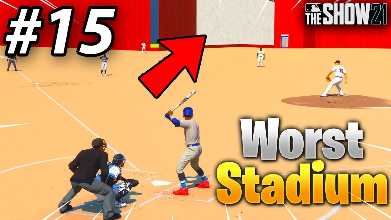 I found The WORST created stadium in the vault - MLB The Show 21 Road To The Show #15