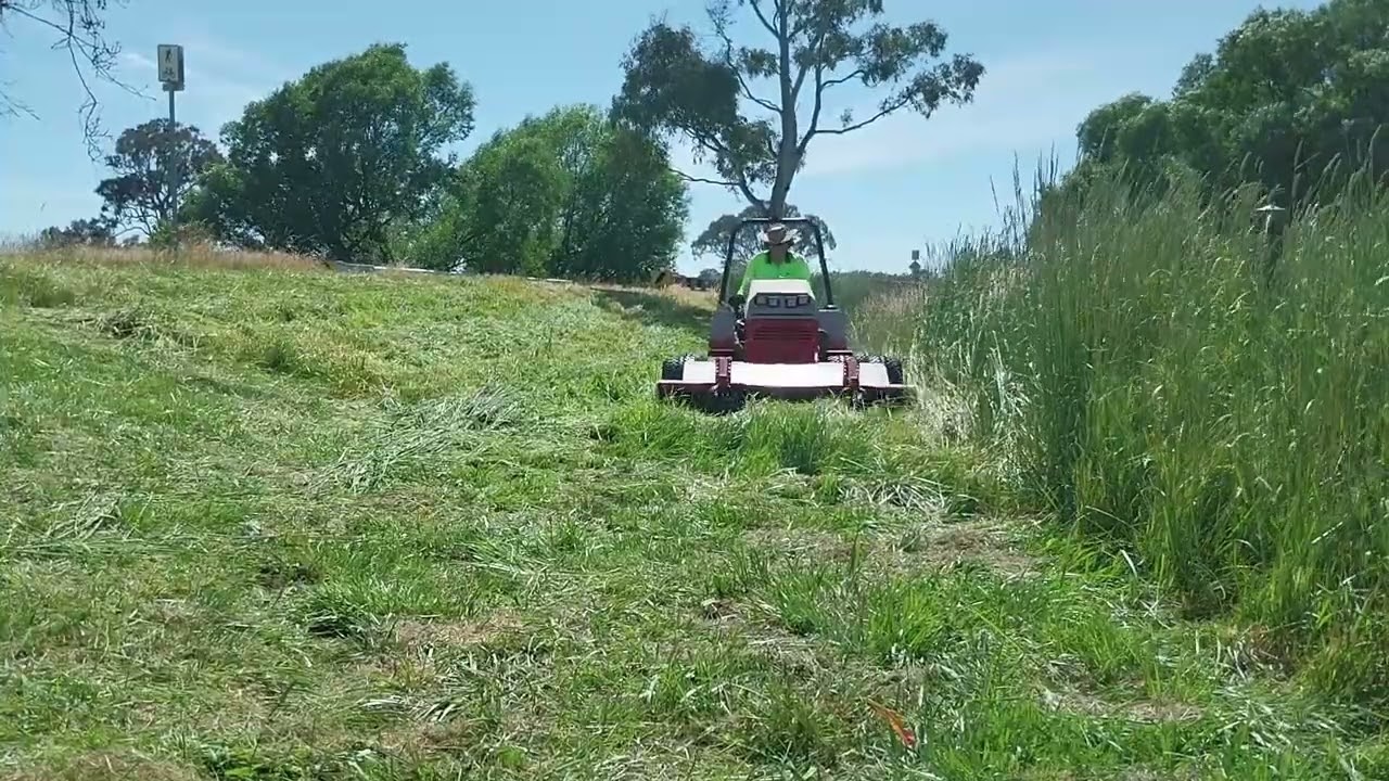 Ventrac 4ft to 4 inches #lawncare #ventrac