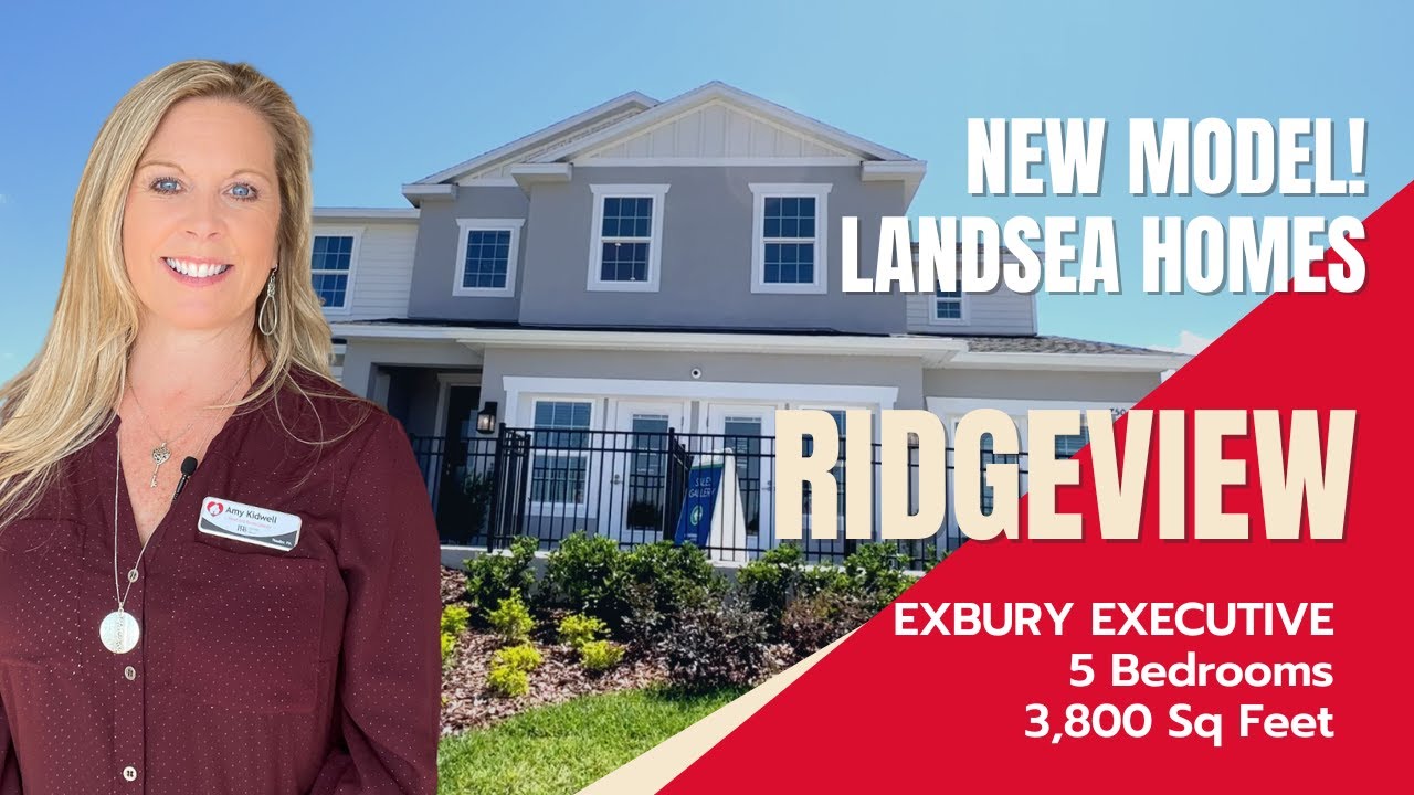 Model Tour | Clermont, FL | Exbury | LandSea Homes | Ridgeview | Wellness Way | Multi Gen Option