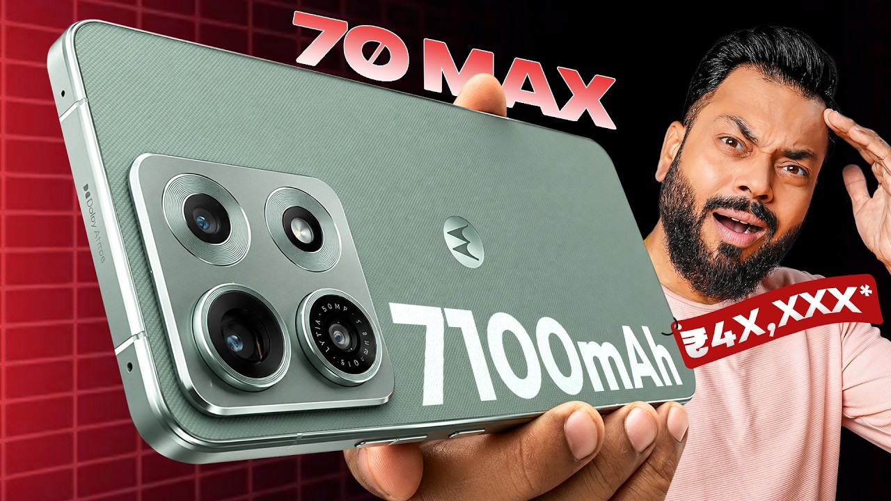 Motorola Edge 70 Max Unboxing & First Look ⚡ SD 8 Gen 5, 2K + 144Hz, 7100mAh @ ₹49,999*!
