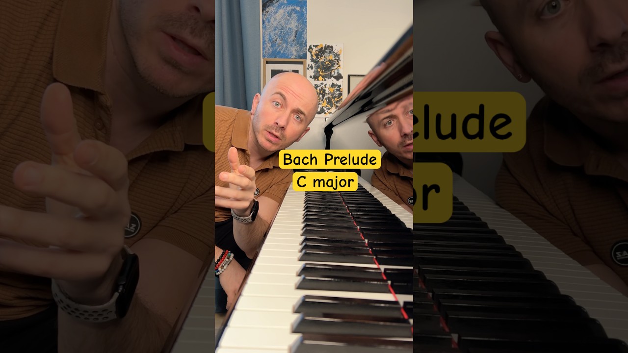 Preludio in Do maggiore di Bach: consiglio #cortometraggiperpianoforte #lezionedipianoforte #inse...