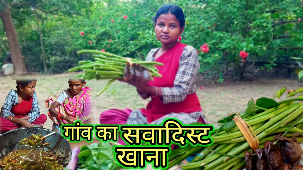 Crab With Spinach Cooking And Eating Village Style @tusu zupu vlogs