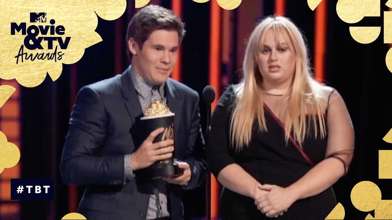 Rebel Wilson & Adam DeVine Accept Best Kiss Award for 'Pitch Perfect 2' | MTV Movie & TV Awards