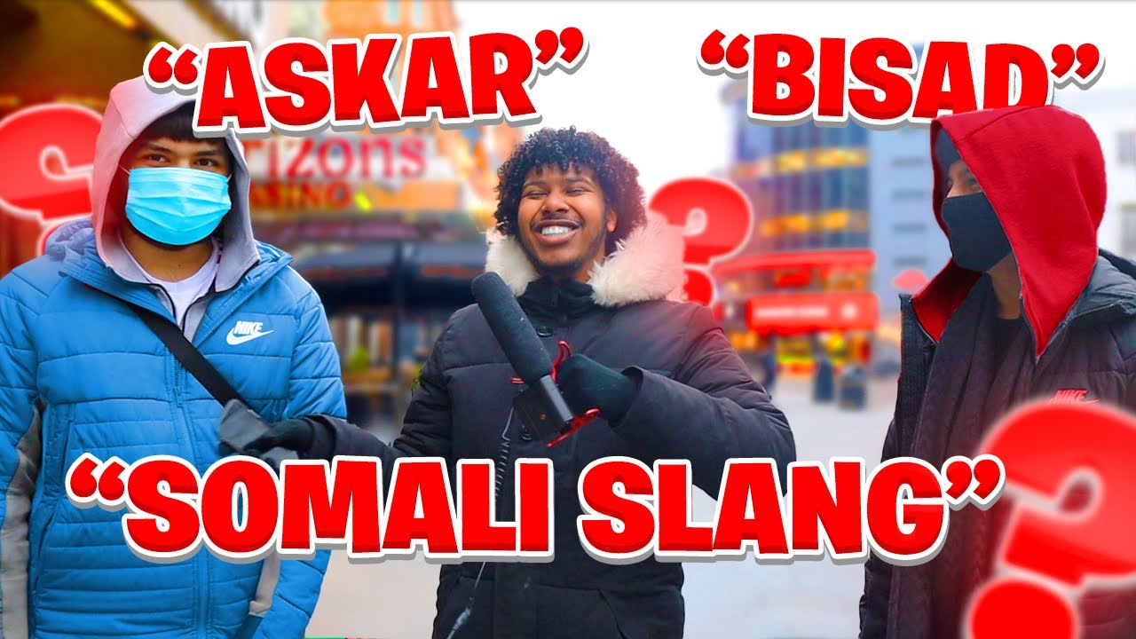 SOMALI SLANG WORDS - HOW WELL DO PEOPLE  KNOW THEM ?