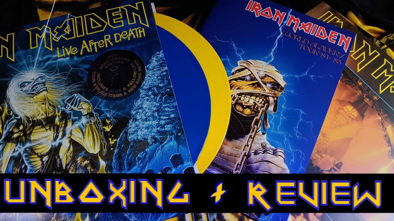 (IRON MAIDEN) Live After Death: 40th Anniversary Edition {Unboxing + Review}