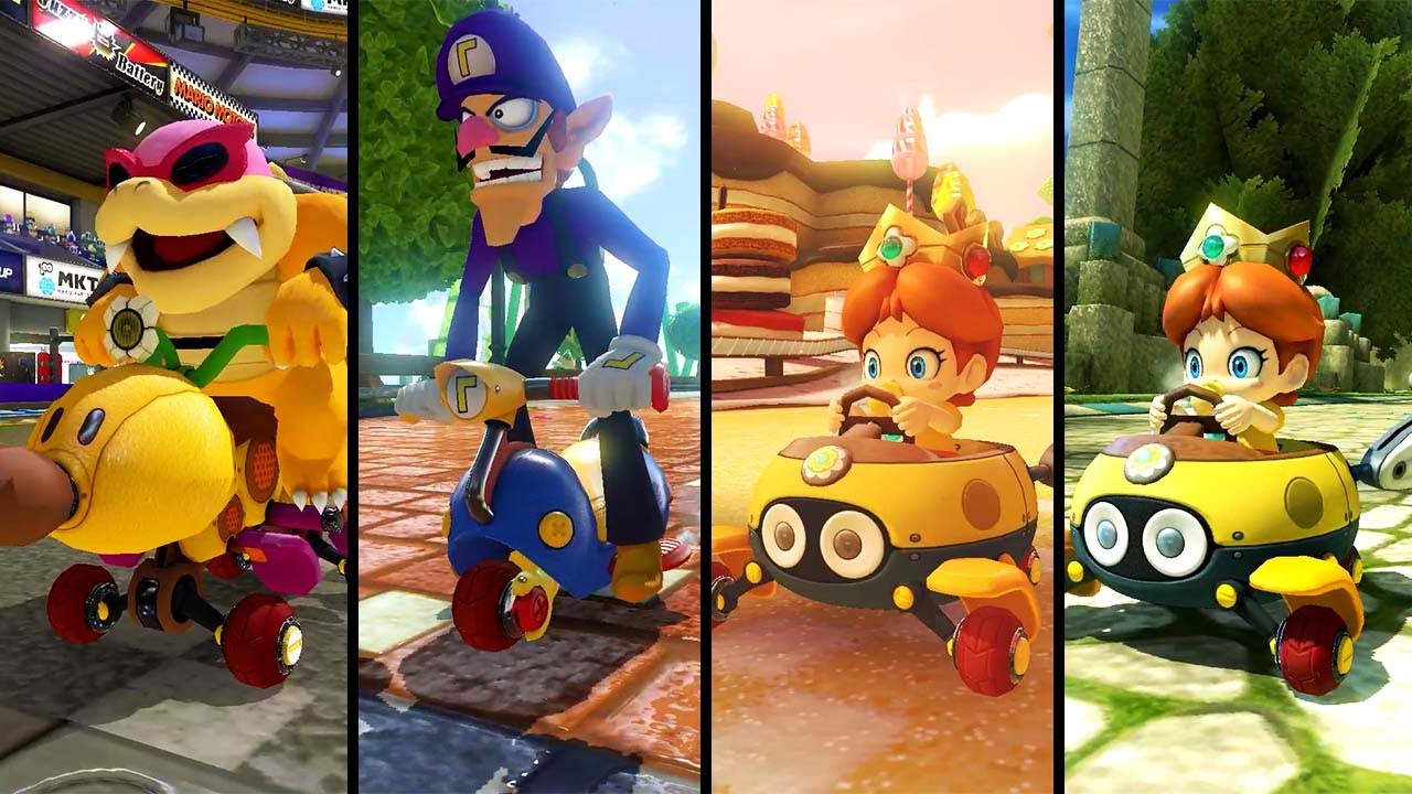 Mario Kart 8 Deluxe - Mushroom Cup (World Records)