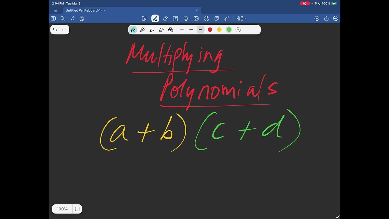 Easy Way to Multiply Two Binomials