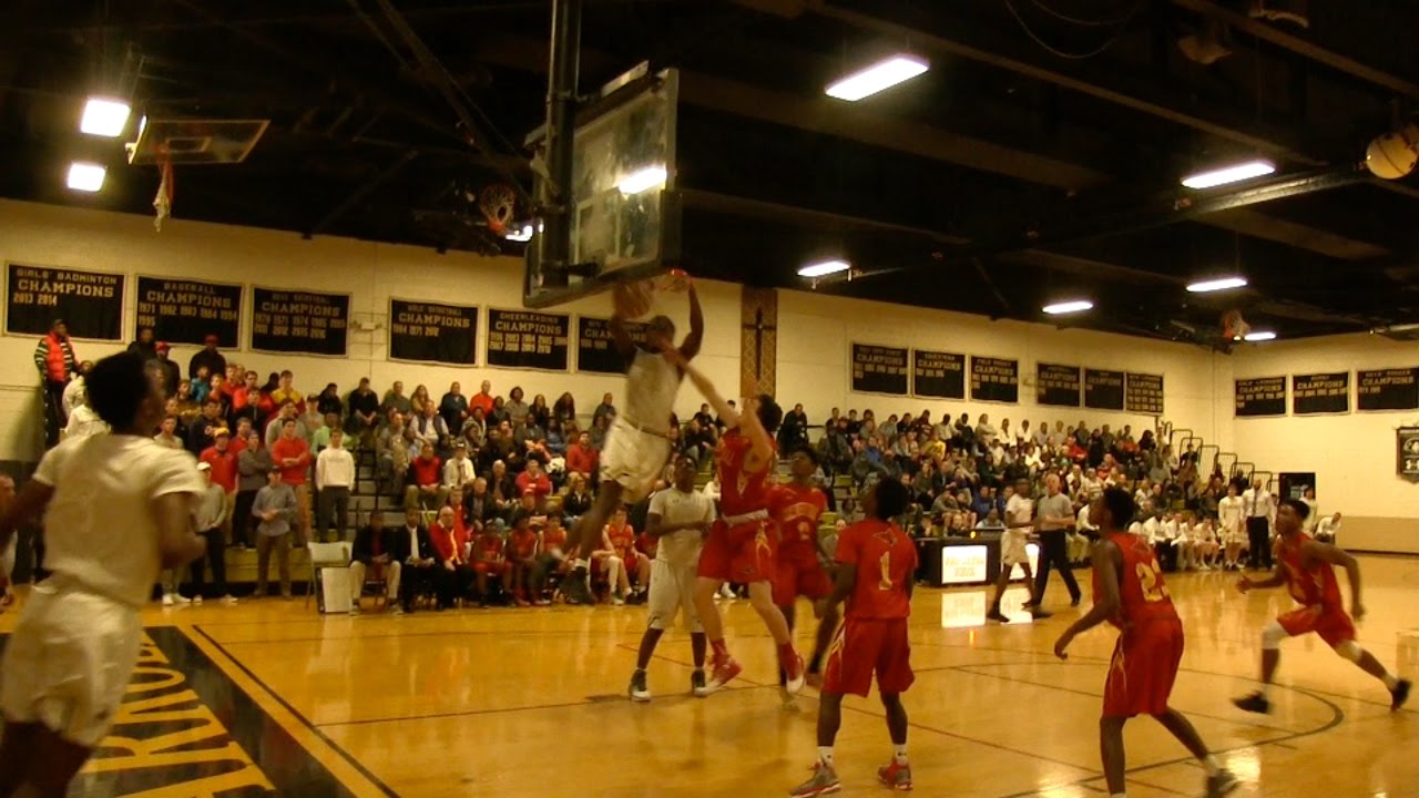 Calvert Hall Defeats John Carroll in 2017 MIAA Quarter-Final 84-78 2/21/2017