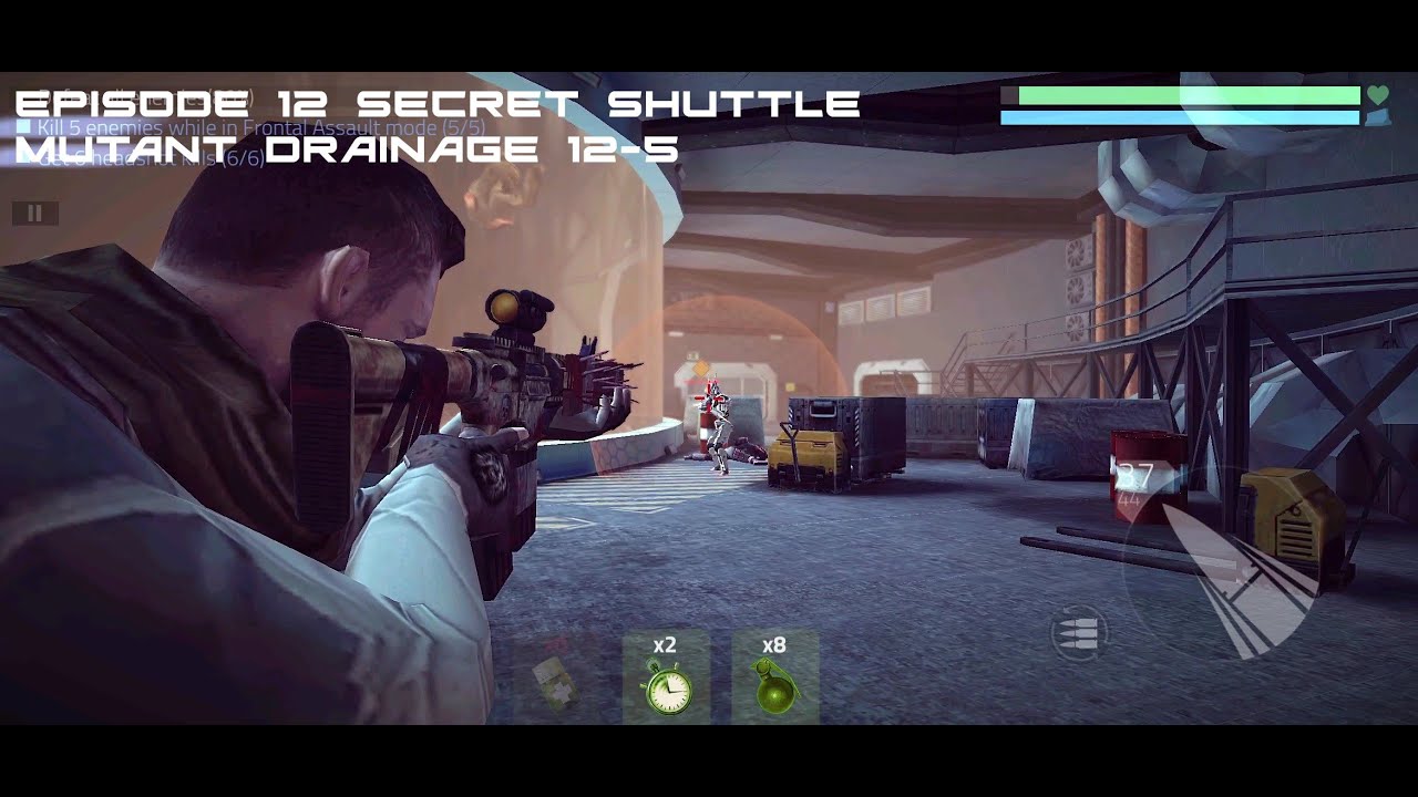 Cover Fire - Episode 12 Secret Shuttle - Mutant Drainage (12-5)