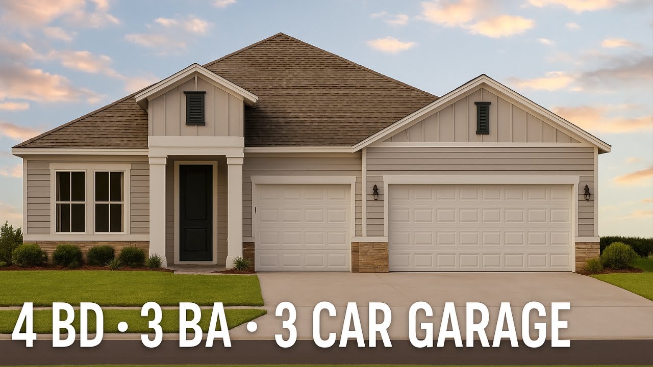 LIVE in Style 30 Mins from Orlando | 4 Bed, 3 Bath, Luxury Finishes