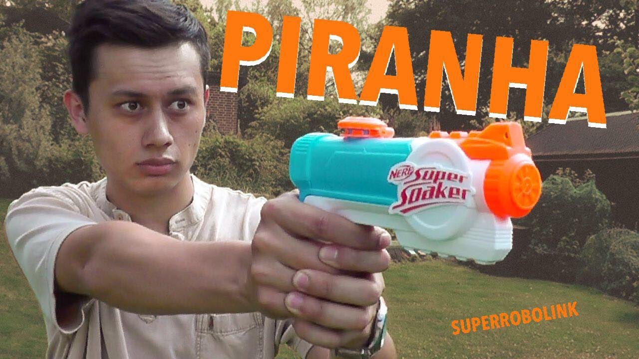 Nerf Super soaker Piranha Svenska S.R.L