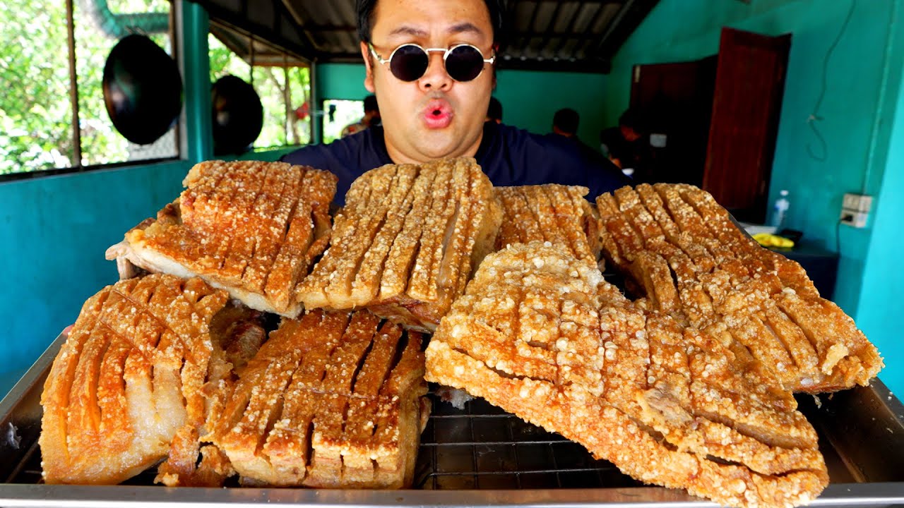 หมูกรอบเทวดา หนังฟู เนื้อเปื่อย ทอดสับไม่ทันขาย จนต้องแจกสูตร