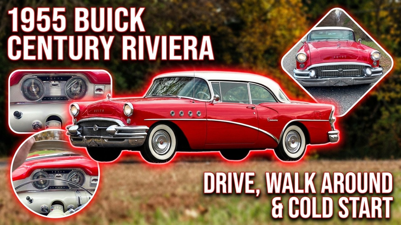 1955 Buick Century Riviera For Sale | Drive, Walk Around and Cold Start