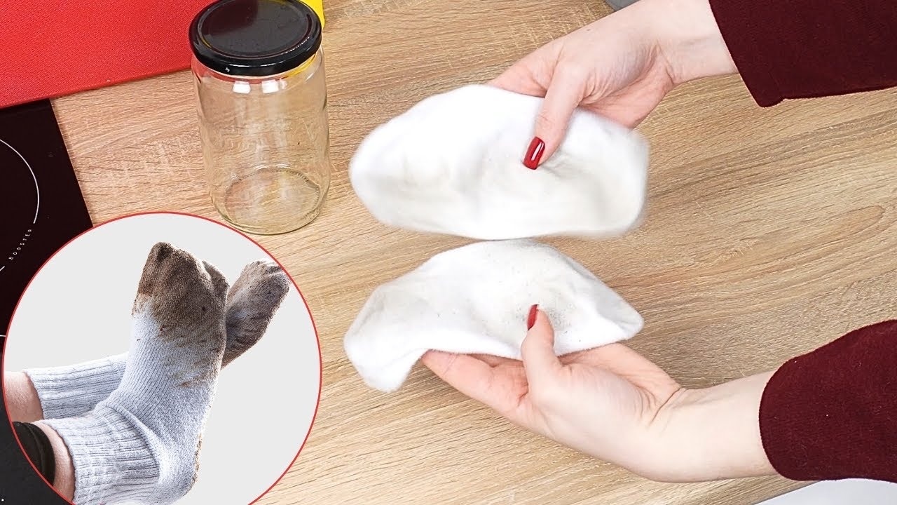 This makes dirty socks white without scrubbing