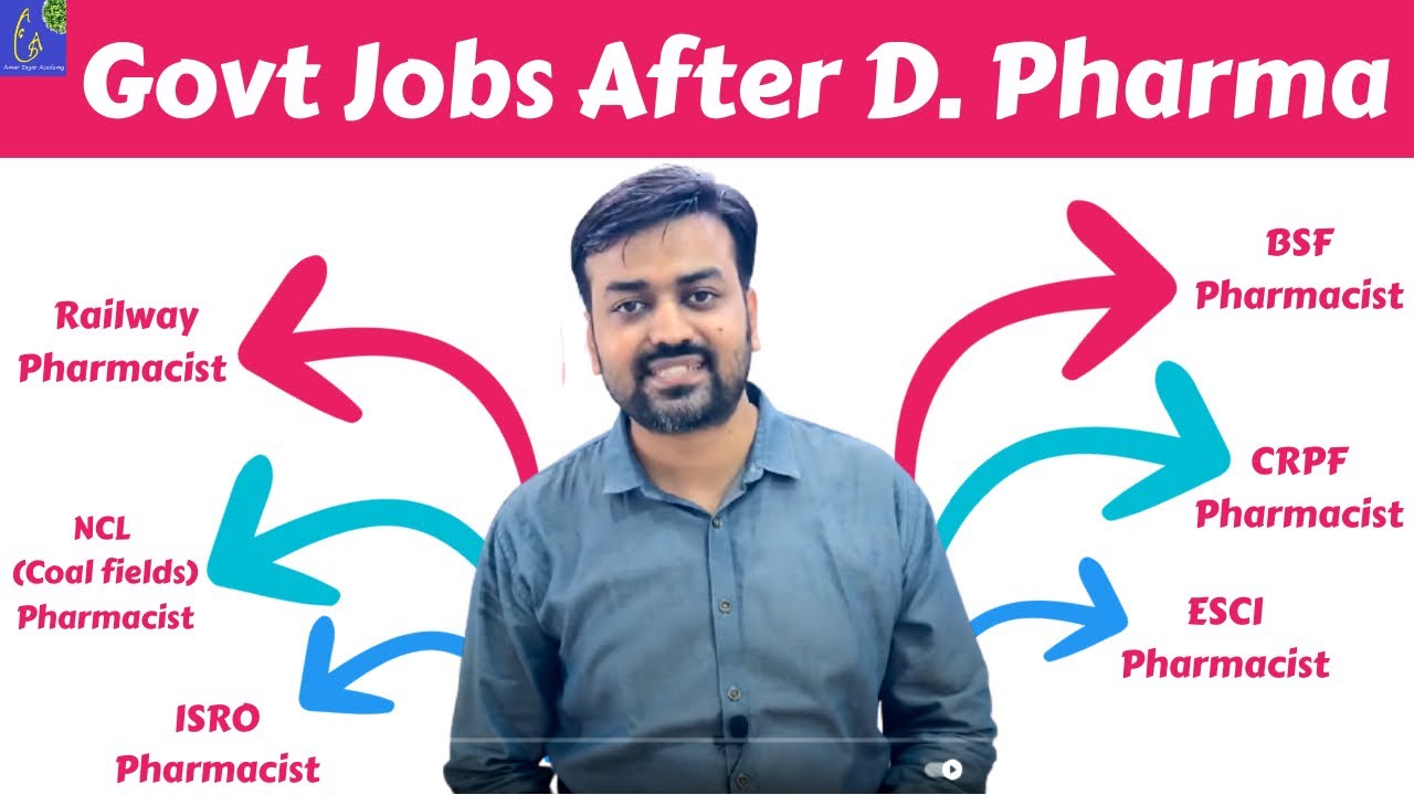 After D Pharma Government Jobs | D Pharmacy Govt. Jobs | Govt. Pharmacist After D Pharma