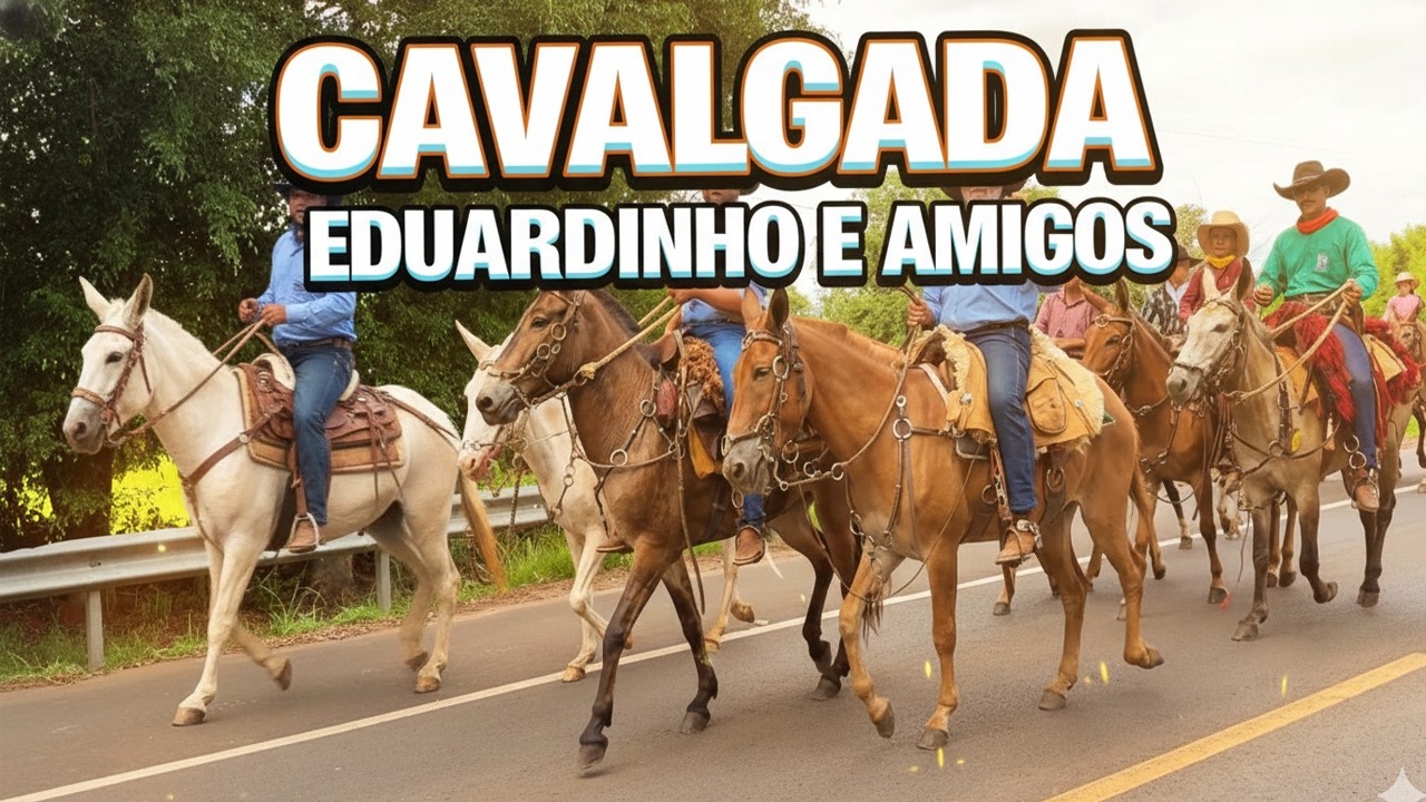 CAVALGADA EDUARDINHO E AMIGOS GRANDES COMPANHEIROS