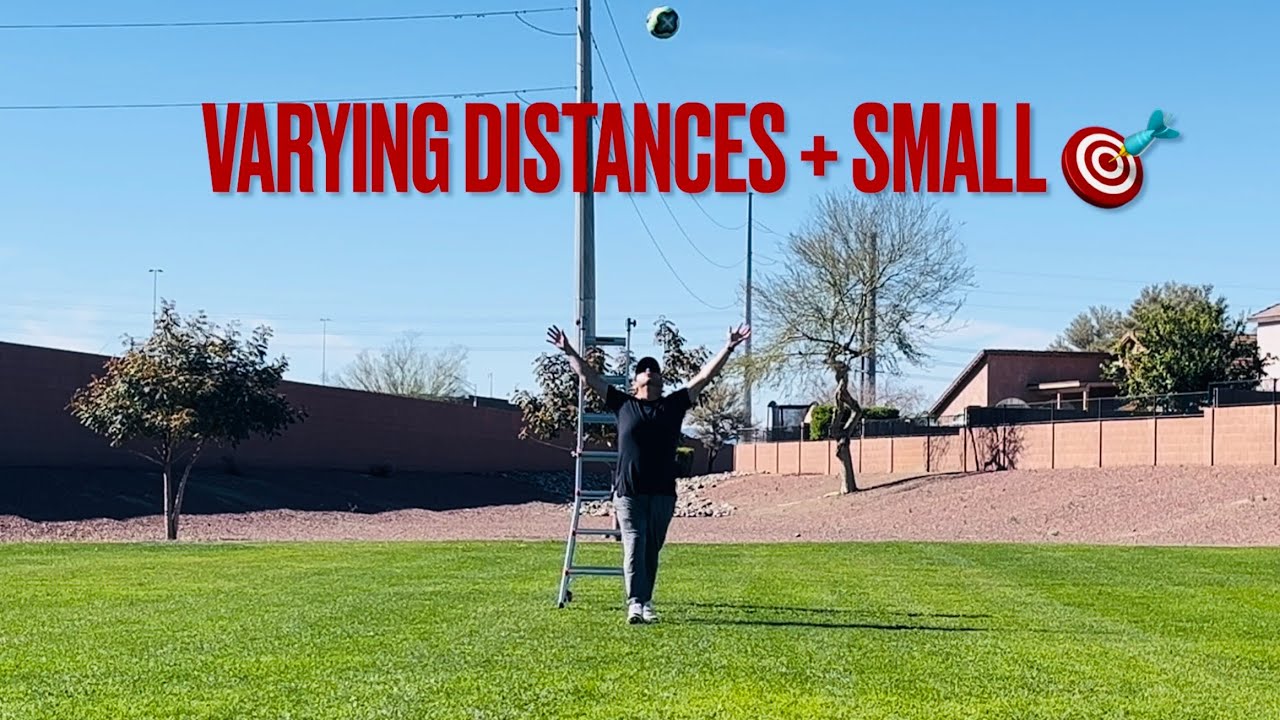 Throwing Challenge: Varying Distances + Small Target