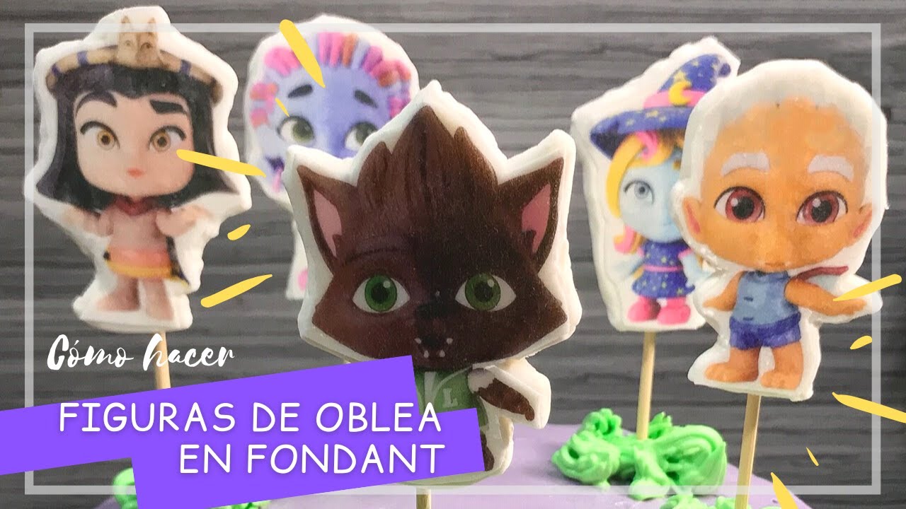 Figuras De Oblea En Fondant