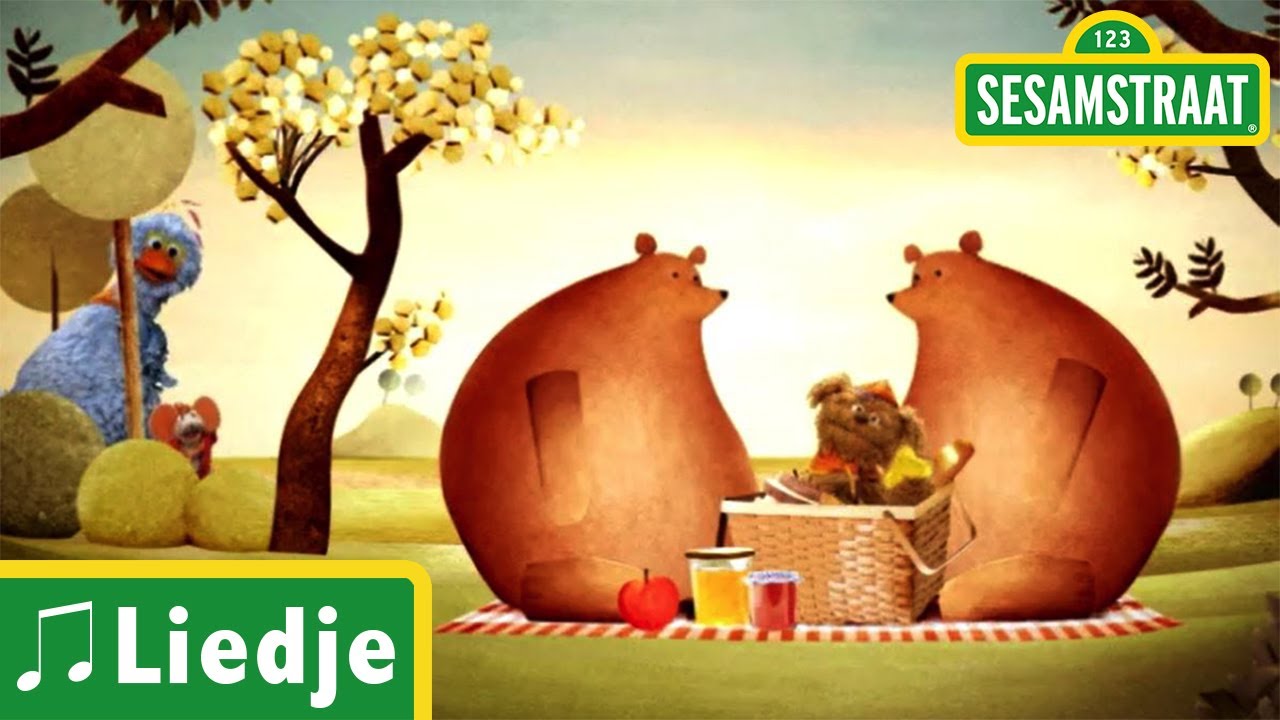 Ik zag twee beren - Kinderliedje - Sesamstraat