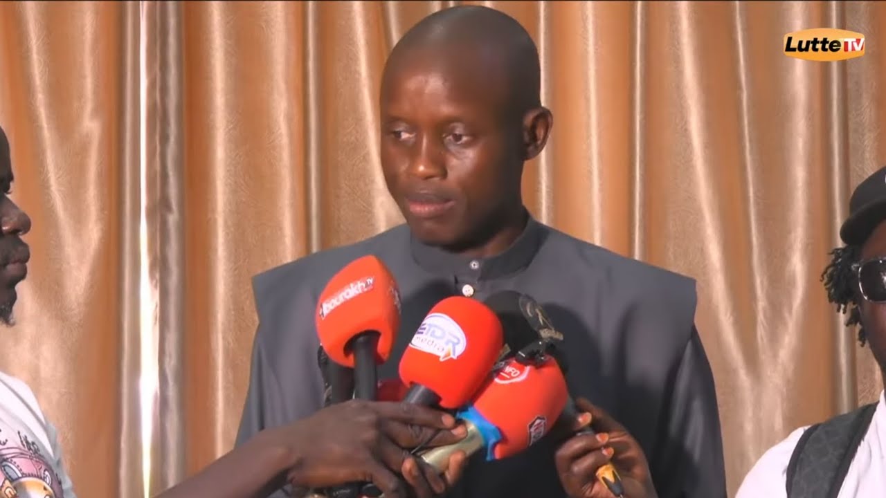 🔴Direct - D&eacute;claration de Malick Ngom, Pr&eacute;sident du CNG de lutte 