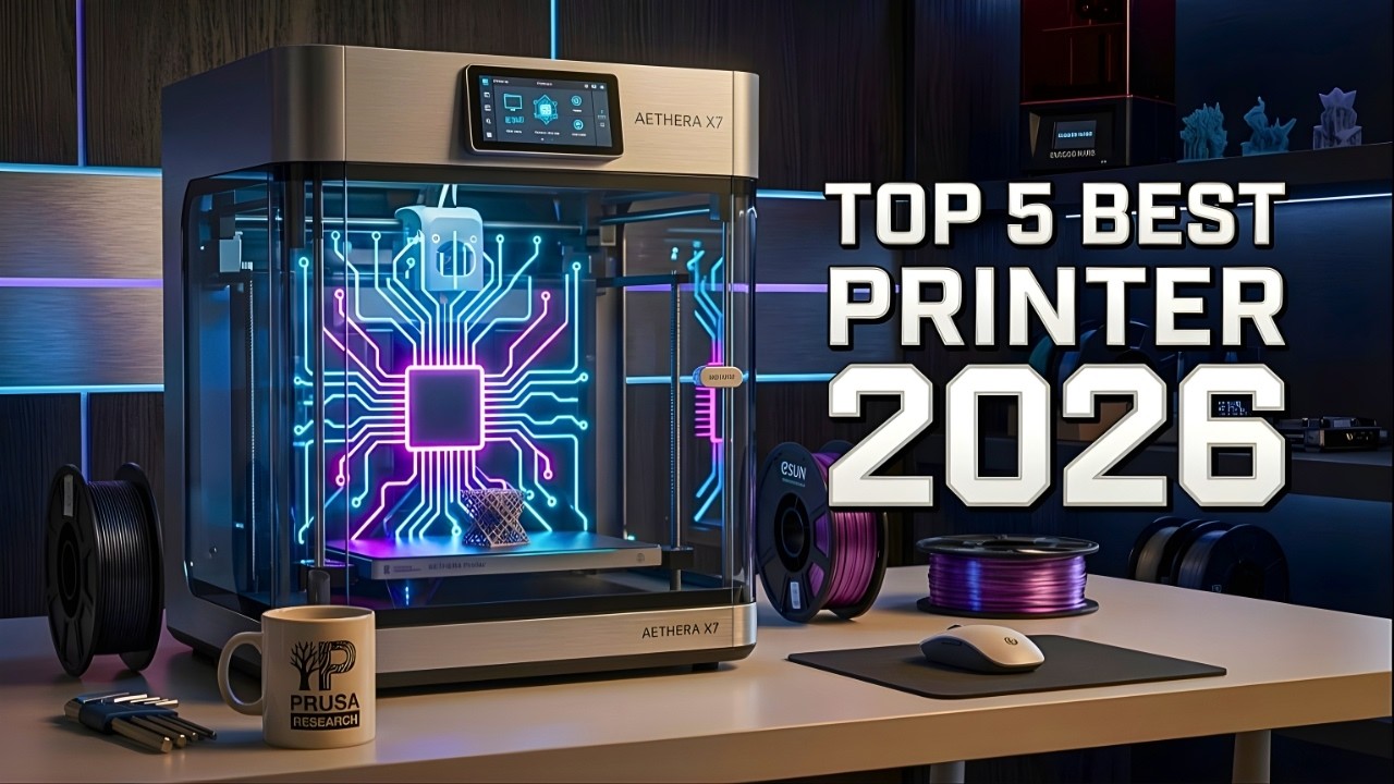 BEST 3D Printers For 2026 - Find the BEST 3D Printer for Your Needs in 2026