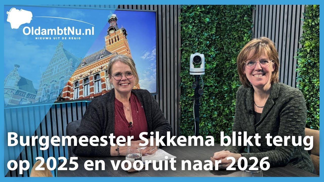 Burgemeester Cora-Yfke Sikkema blikt terug op 2025 en vooruit naar 2026
