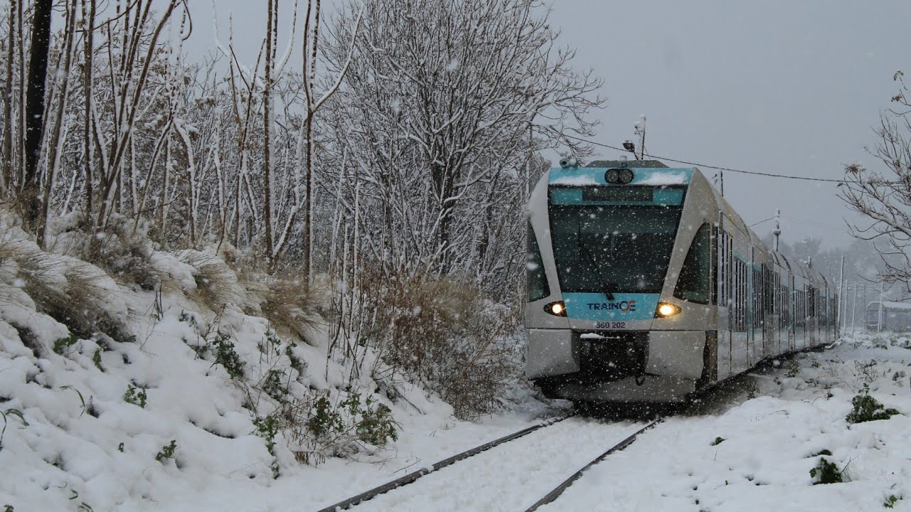 Stadler GTW 2/6 And Siemens Desiro EMU, At Snowy Rentis