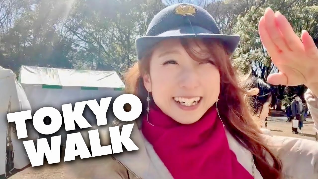 Live Walk - Tokyo Saturday Morning | YOYOGI HACHIMAN