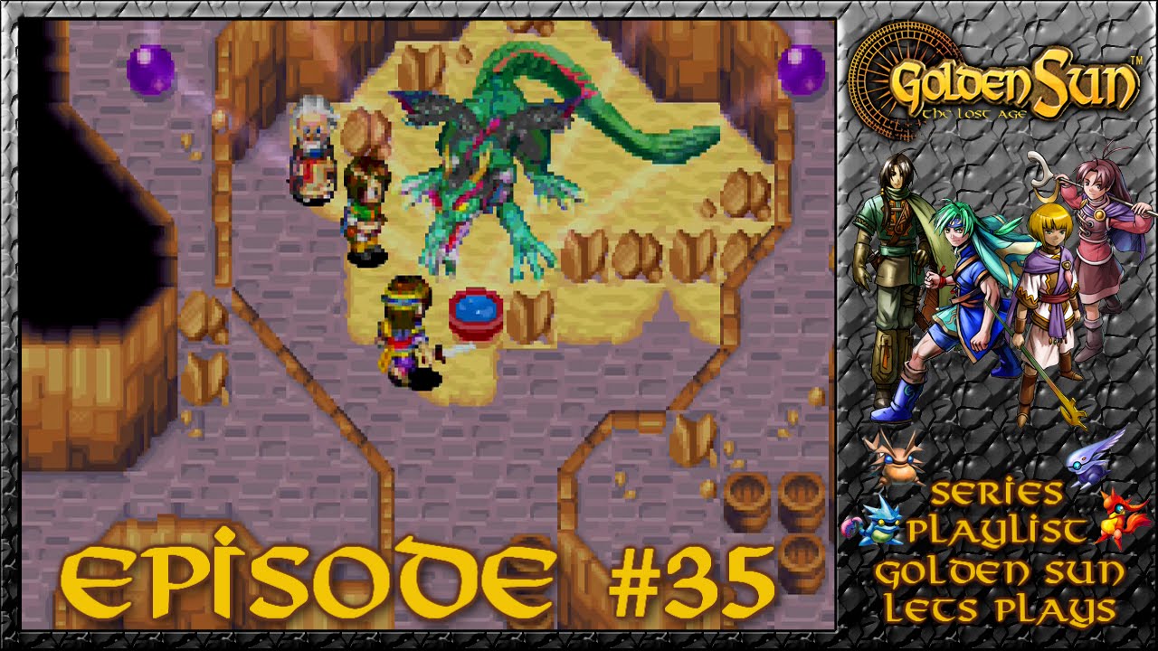 Golden Sun: The Lost Age - Встреча со Змеем, Песчаная Псиэнергия - Эпизод 35