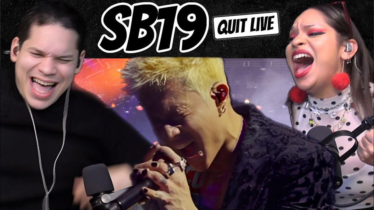 SO AMAZING!! Waleska & Efra react to SB19 'QUIT' Live Performance Video
