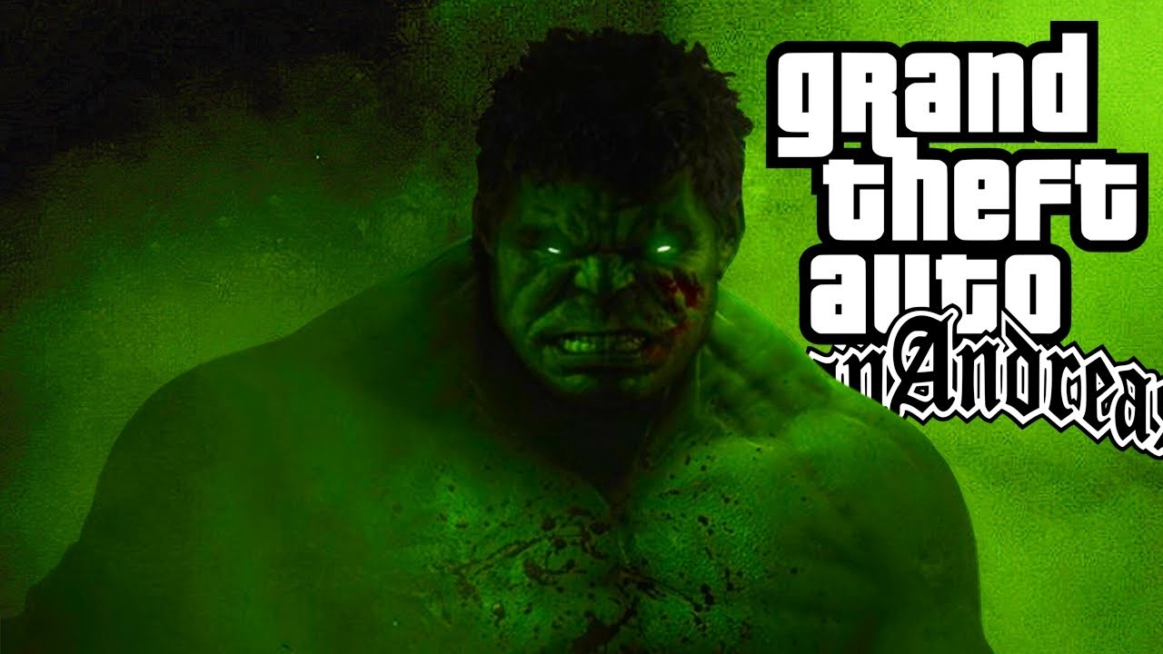 GTA San Andreas - Hulk All Powers Mod (2024)
