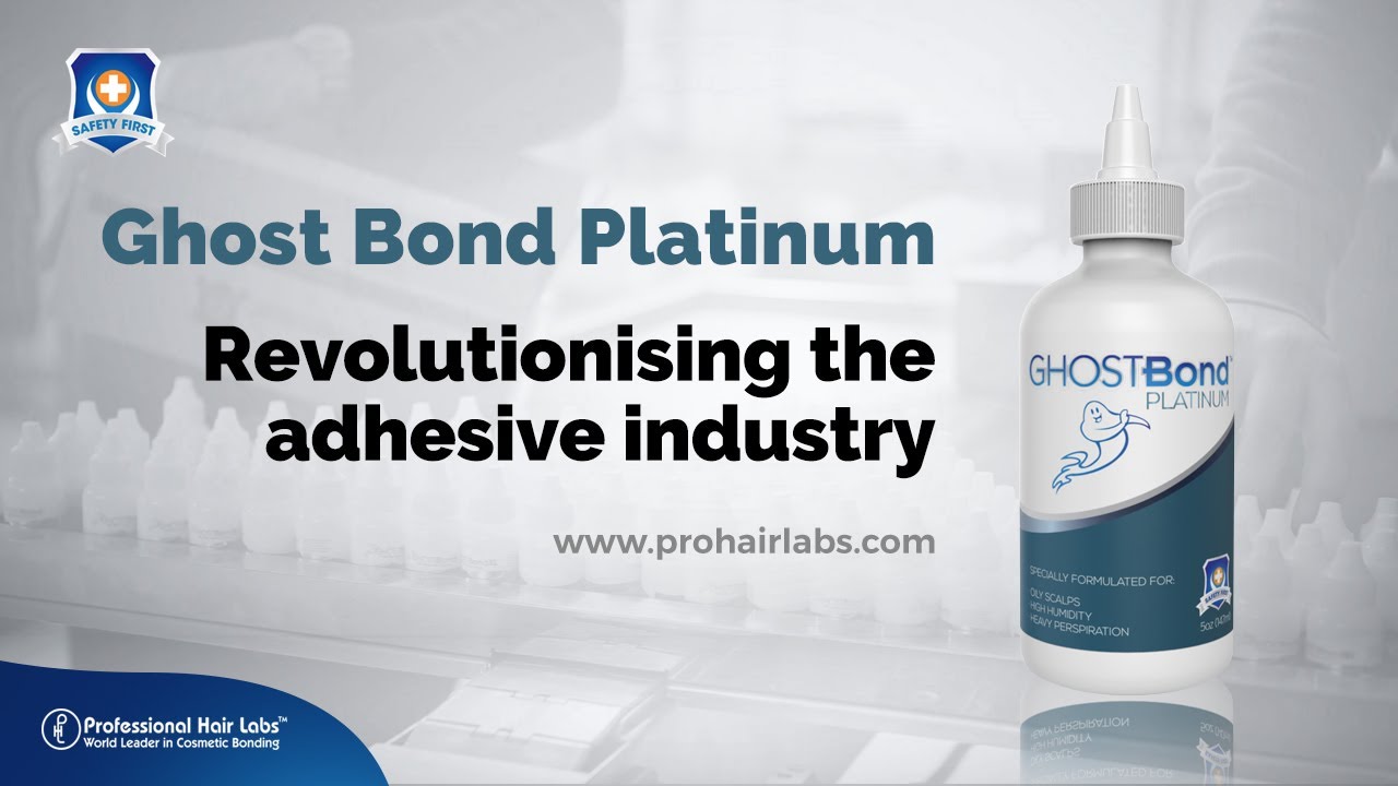 Ghost Bond Platinum - Hair Adhesive Revolutionising The Hair Industry - Professional Hair Labs