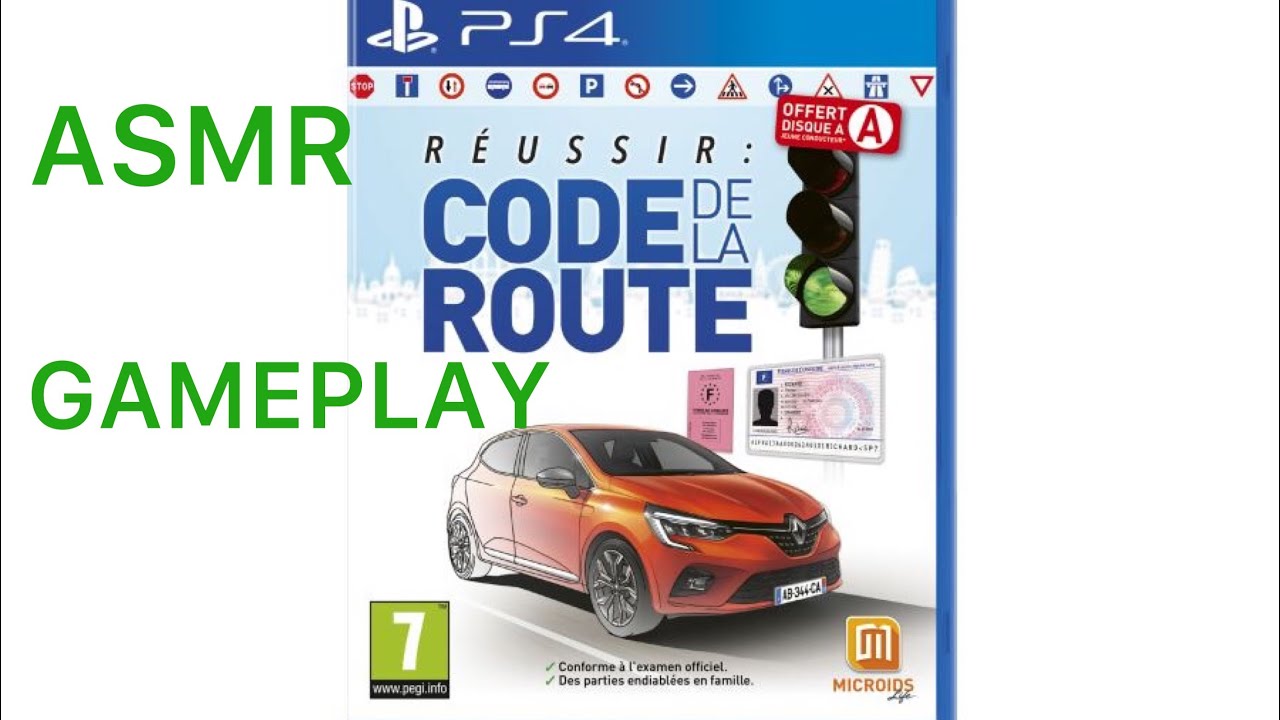 ASMR GAMEPLAY - Réussir: Code de la Route