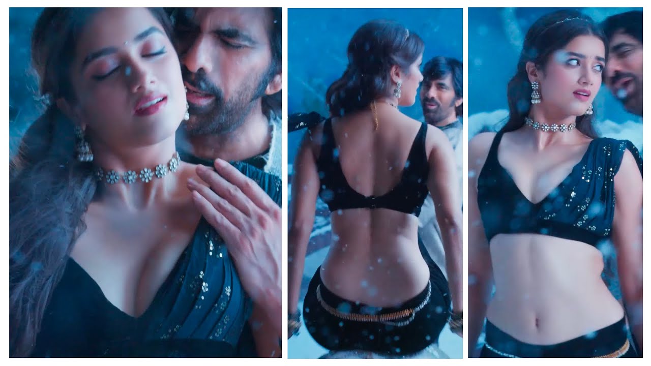 Bhagyashri Borse | Jikki | Vertical Video | Mr. Bachchan | Info | Black | Part 6 | Actress Version