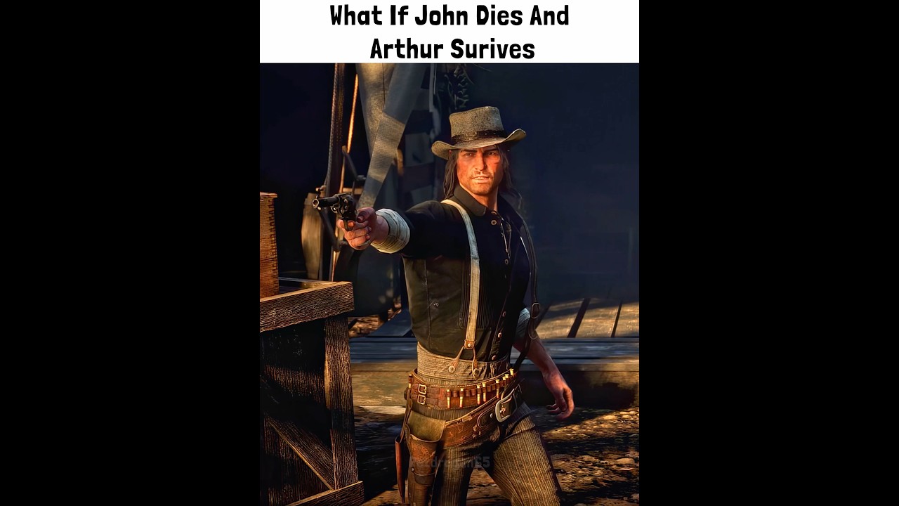 What If John Dies And Arthur Survives🫨 #shorts #rdr2 #rdr