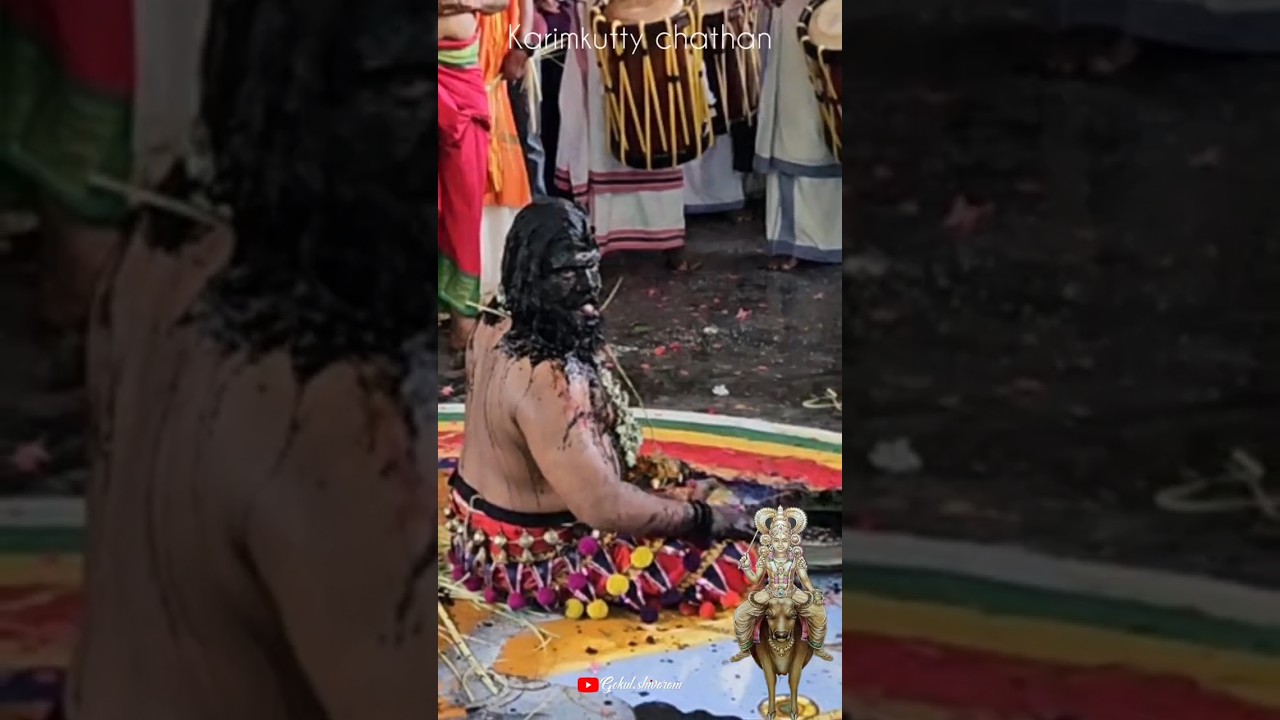 Karimkutty chathan thullal | #karimkutti #Karimkutty #chathan @gokulshivaram  #kerala #temple