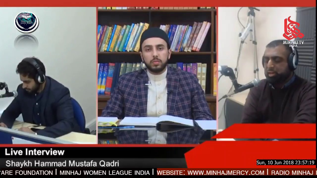 Live interview with Shykh Hammad Mustafa al-Madani al Qadri | English 10-June-2018