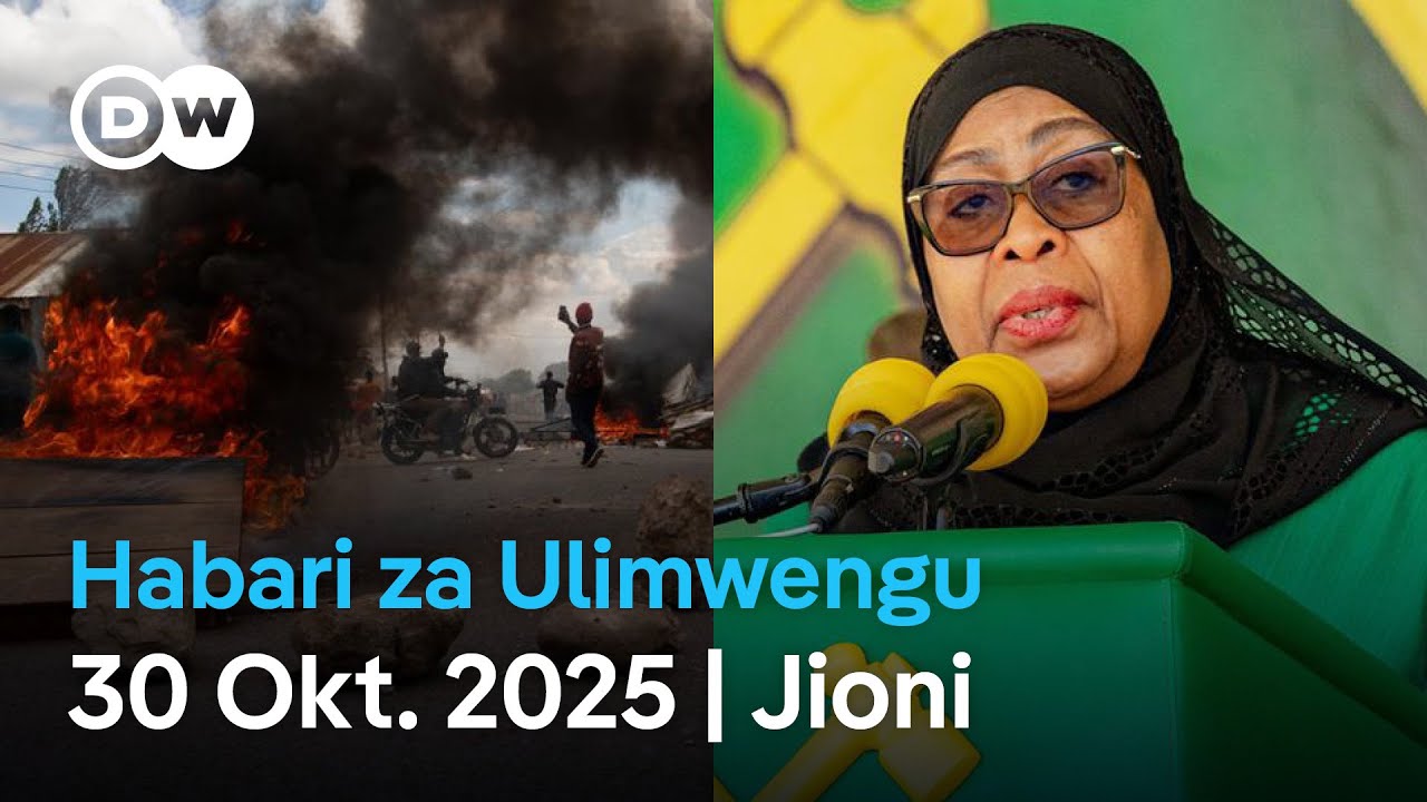 DW Kiswahili Habari za Ulimwengu | Podcast | Leo Jioni | Oktoba 30, 2025 | Swahili Habari