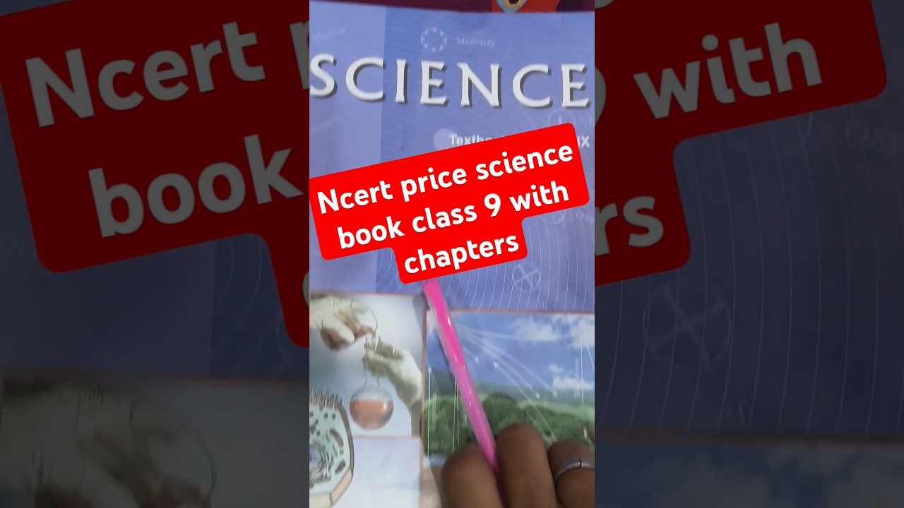 class 9 science ncert books price with chapters in english medium  / class 9 session 2025-26