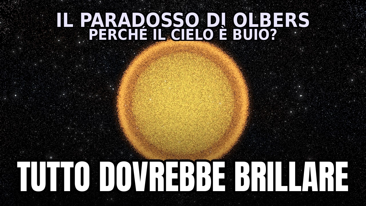 Paradosso di Olbers: perché il cielo di notte è buio?