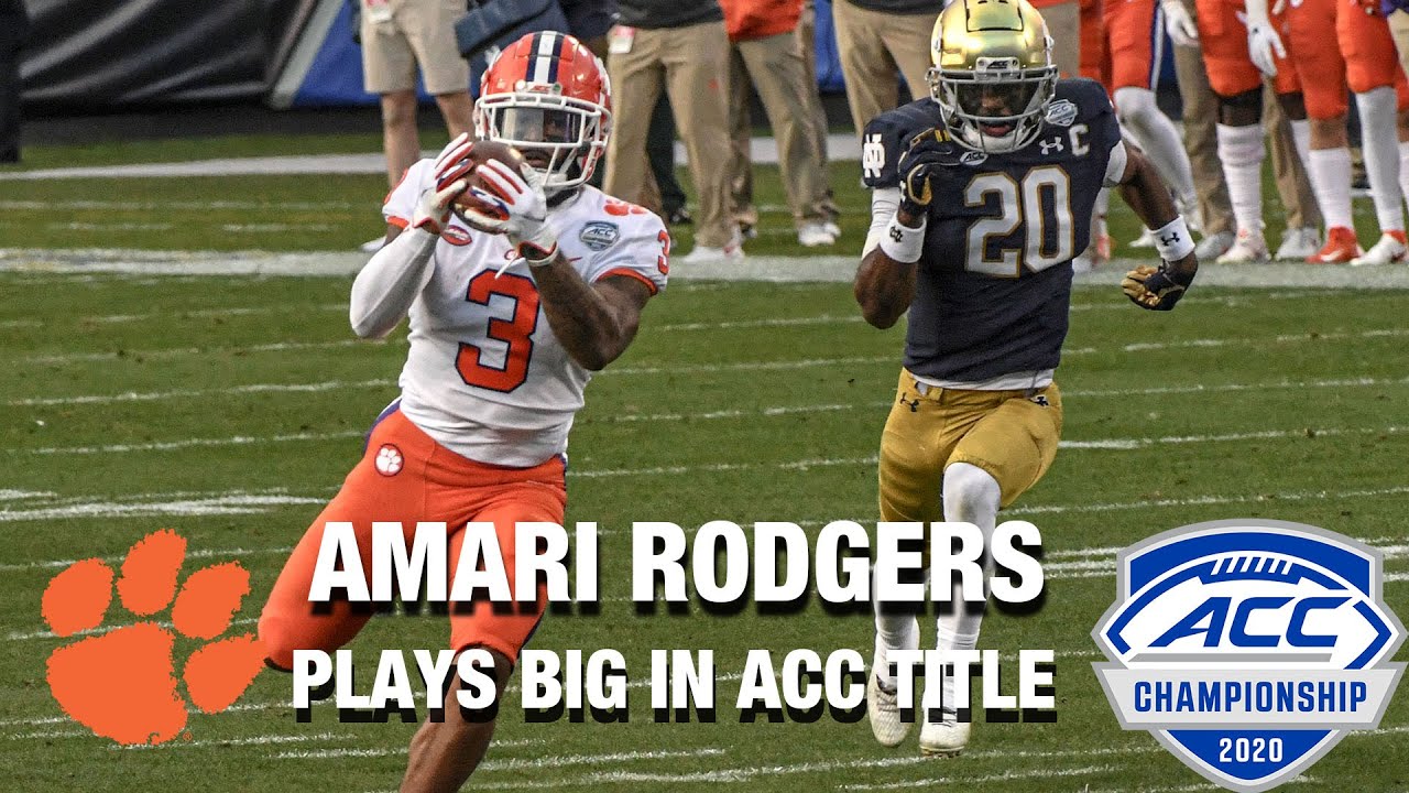 WR Amari Rodgers Plays Big For Clemson