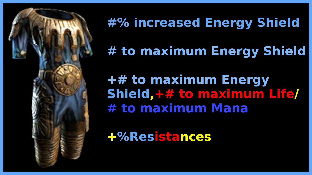 How to craft a 700+ Energy shield Armor! 3.20 [Pathofexile]