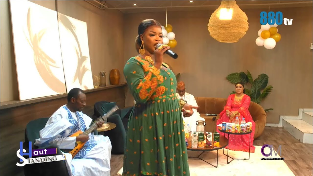 OM TV / FATY NIAME KOUYATE DANS L’ÉMISSION HAUT STANDING.