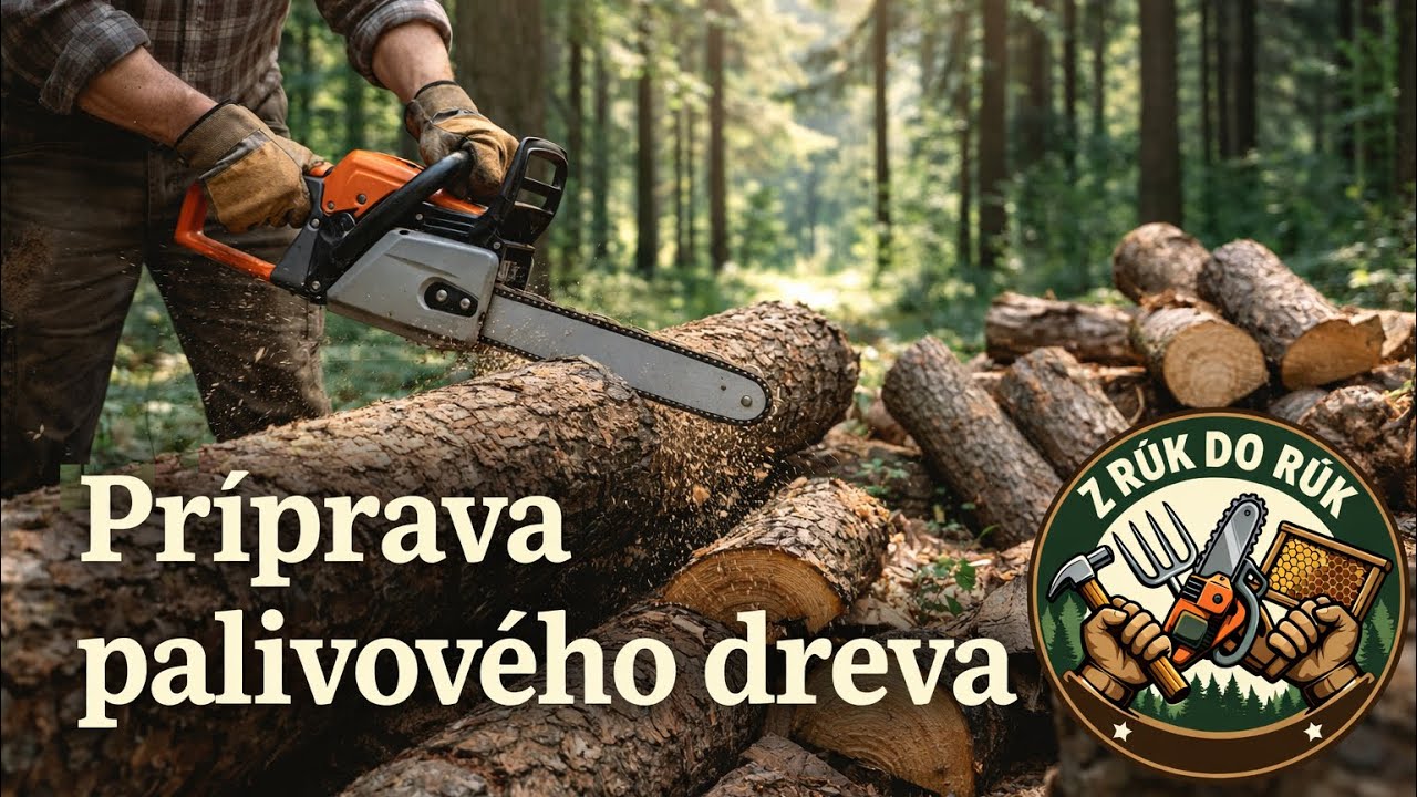Výrub suchých smrekov 🪓🌲 na palivo🪵