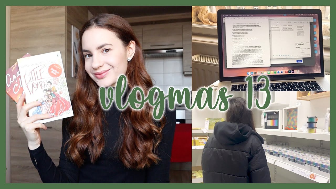 VLOGMAS 13: könyvek, amiket idén olvastam + tanulás egész nap