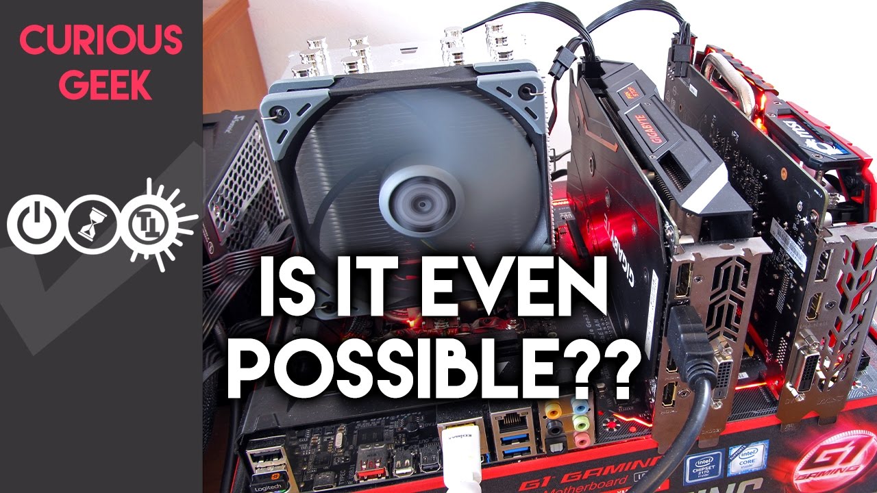 Curious Geek - Hybrid GTX 1050 SLI Ft. DirectX12